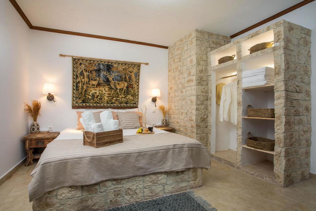 Anna'S House Traditional Chalki Town Buitenkant foto